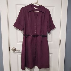 Coldwater Creek Shirt Dress Size 12